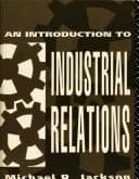 Tapa de An introduction to industrial relations