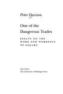 Tapa de One of the dangerous trades