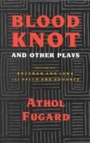 Tapa de Blood knot, and other plays
