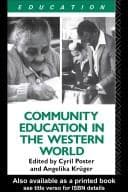 Tapa de Community education in the western world