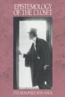 Tapa de Epistemology of the closet