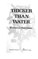 Tapa de Thicker than water
