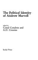 Tapa de The Political identity of Andrew Marvell