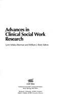 Tapa de Advances in clinical social work research