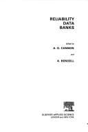 Tapa de Reliability data banks