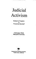 Tapa de Judicial activism