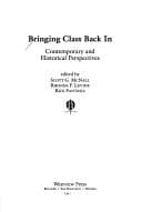 Tapa de Bringing class back in contemporary and historical perspectives