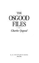 Tapa de The Osgood files