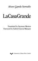 Tapa de La casa grande