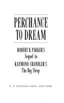 Tapa de Perchance to dream