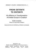 Tapa de From detente to entente