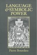 Tapa de Language and symbolic power