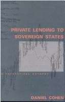 Tapa de Private lending to sovereign states