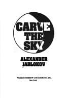 Tapa de Carve the sky