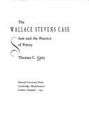 Tapa de The Wallace Stevens case