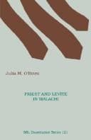 Tapa de Priest and Levite in Malachi