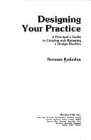 Tapa de Designing your practice