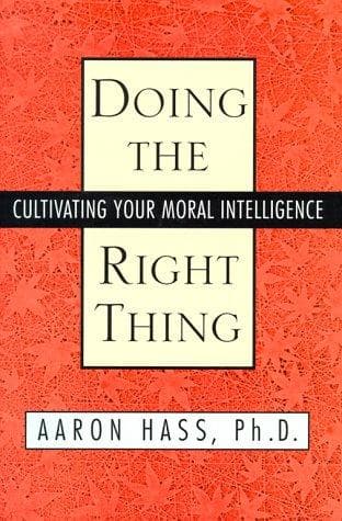 Tapa de Doing the right thing