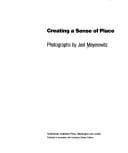 Tapa de Creating a sense of place