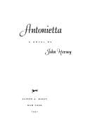 Tapa de Antonietta