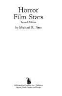 Tapa de Horror film stars