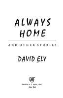 Tapa de Always home and other stories