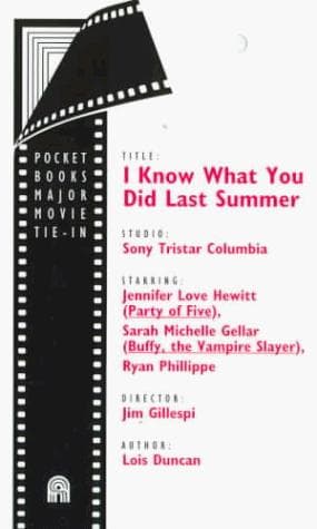Tapa de I Know What You Did Last Summer