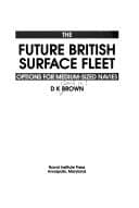 Tapa de The future British surface fleet
