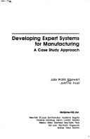 Tapa de Developing expert systems for manufacturing