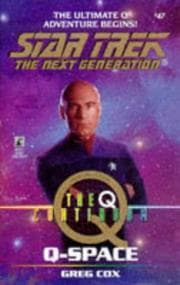 Tapa de Star Trek The Next Generation - The Q Continuum - Q-Space