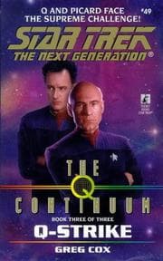 Tapa de Star Trek The Next Generation - The Q Continuum - Q-Strike