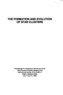 Tapa de The Formation and evolution of star clusters