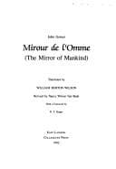Tapa de Mirour de l'omme =