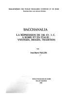 Tapa de Bacchanalia
