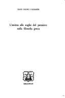 Tapa de L'anima alle soglie del pensiero nella filosofia greca