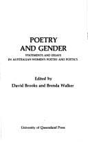 Tapa de Poetry and gender