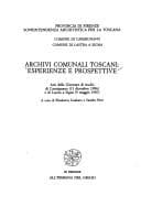 Tapa de Archivi comunali toscani