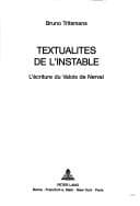 Tapa de Textualités de l'instable
