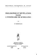 Tapa de Philosophie et révélation dans l'itinéraire de Schelling