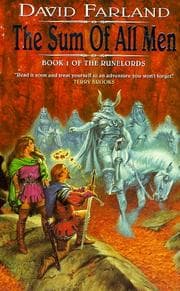 Tapa de The Sum of All Men (Runelords)