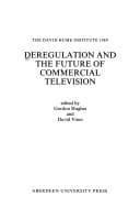 Tapa de Deregulation and the future of commercial television