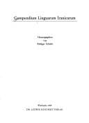 Tapa de Compendium Linguarum Iranicarum (German Edition)