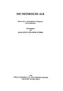 Tapa de Die Fränkische Alb