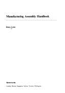 Tapa de Manufacturing assembly handbook