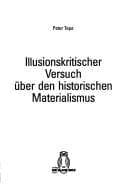 Tapa de Illusionskritischer Versuch über den historischen Materialismus