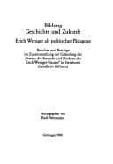 Tapa de Bildung, Geschichte und Zukunft
