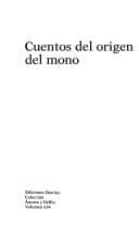 Tapa de Cuentos del origen del mono