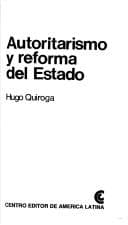 Tapa de Autoritarismo y reforma del estado