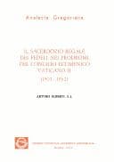 Tapa de Il sacerdozio regale dei fedeli nei prodromi del concilio ecumenico Vaticano II (1903-1962)