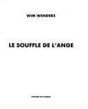 Tapa de Le souffle de l'ange